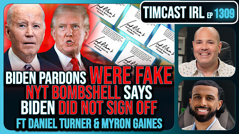 Biden Pardons WERE FAKE, NYT Report PROVES Trump WAS RIGHT, Fauci Faces Charges | Timcast IRL