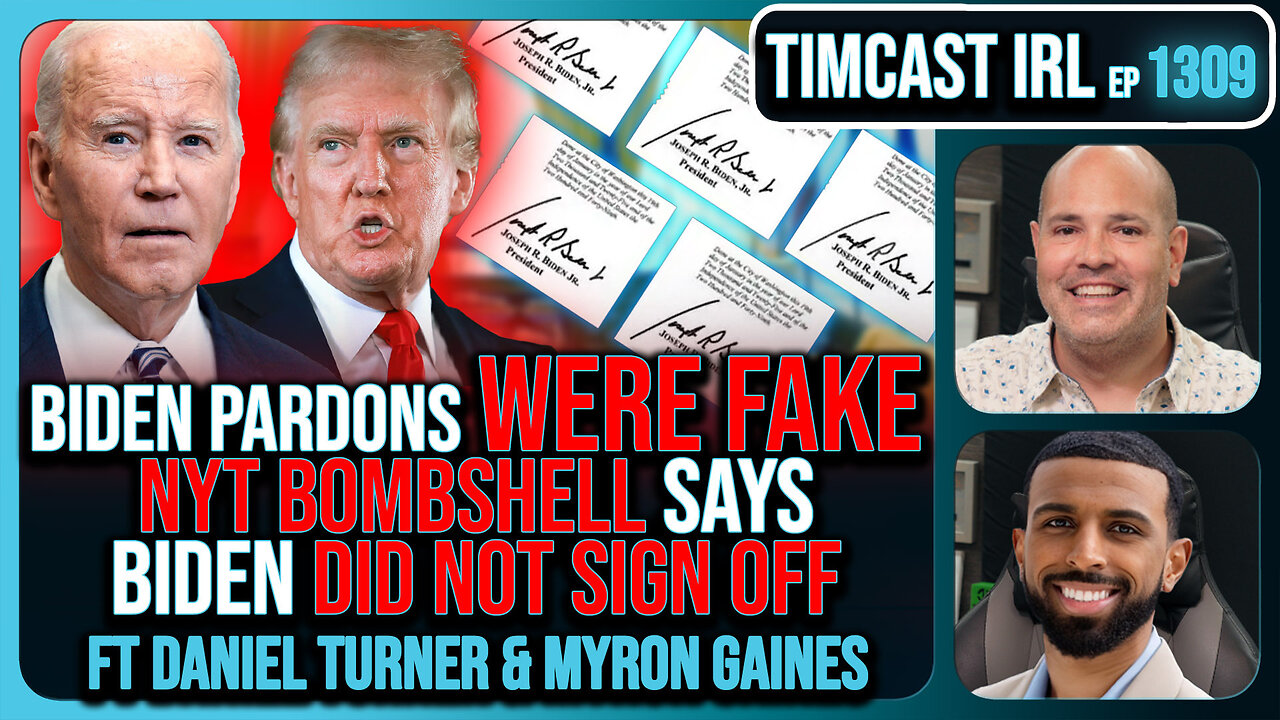 Biden Pardons WERE FAKE, NYT Report PROVES Trump WAS RIGHT, Fauci Faces Charges | Timcast IRL