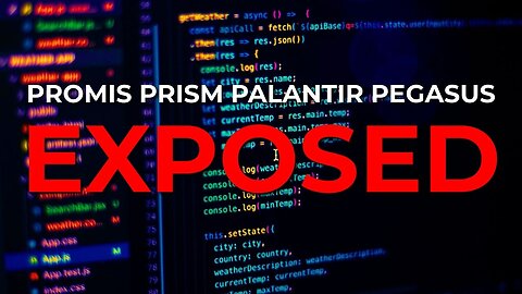 PROMIS PRISM PALANTIR PEGASUS Exposed NSA Surveillance 2019 Documentary