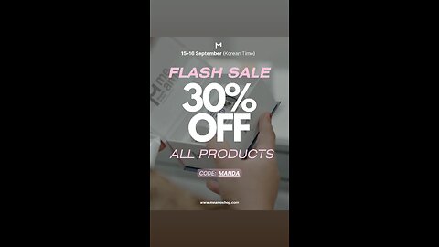 Last chance to order! Meamo Sale ends today- code MANDA for 30% off!