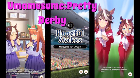 Umamusume:Pretty Derby, Hopeful Stakes;2,000M marathon!