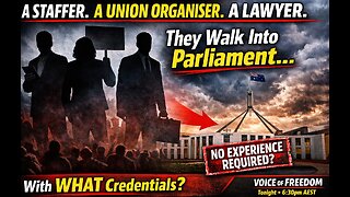 Voice of Freedom Feb 12. X Poli Staffer, X Union Rep & X Lawyer walk into a Parliament