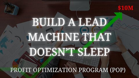 🚀 Build a Lead Machine That Doesn’t Sleep