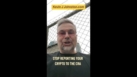 Stop Reporting CRYPTO EARNINGS To The CRA
