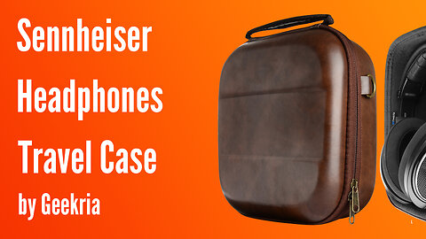 Sennheiser Over-Ear Headphones Travel Case, Hard Shell Headset Carrying Case | Geekria