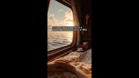 Pov Waking up as a passenger on titanic in 1912 💯✅