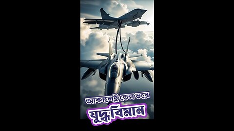আকাশেই তেল ভরে যুদ্ধবিমান #fighterplane #facts