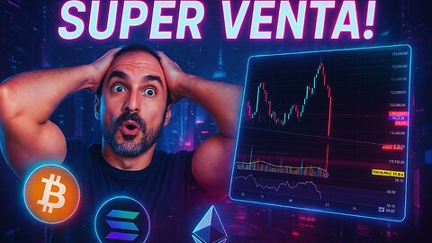 ¡ATENCION SUPER VENTA EN MINUTOS, FUE EL PPI?! Bitcoin, Solana y Ethereum
