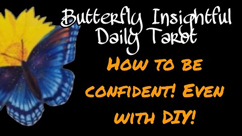 Build your confidence up and you can do anything!