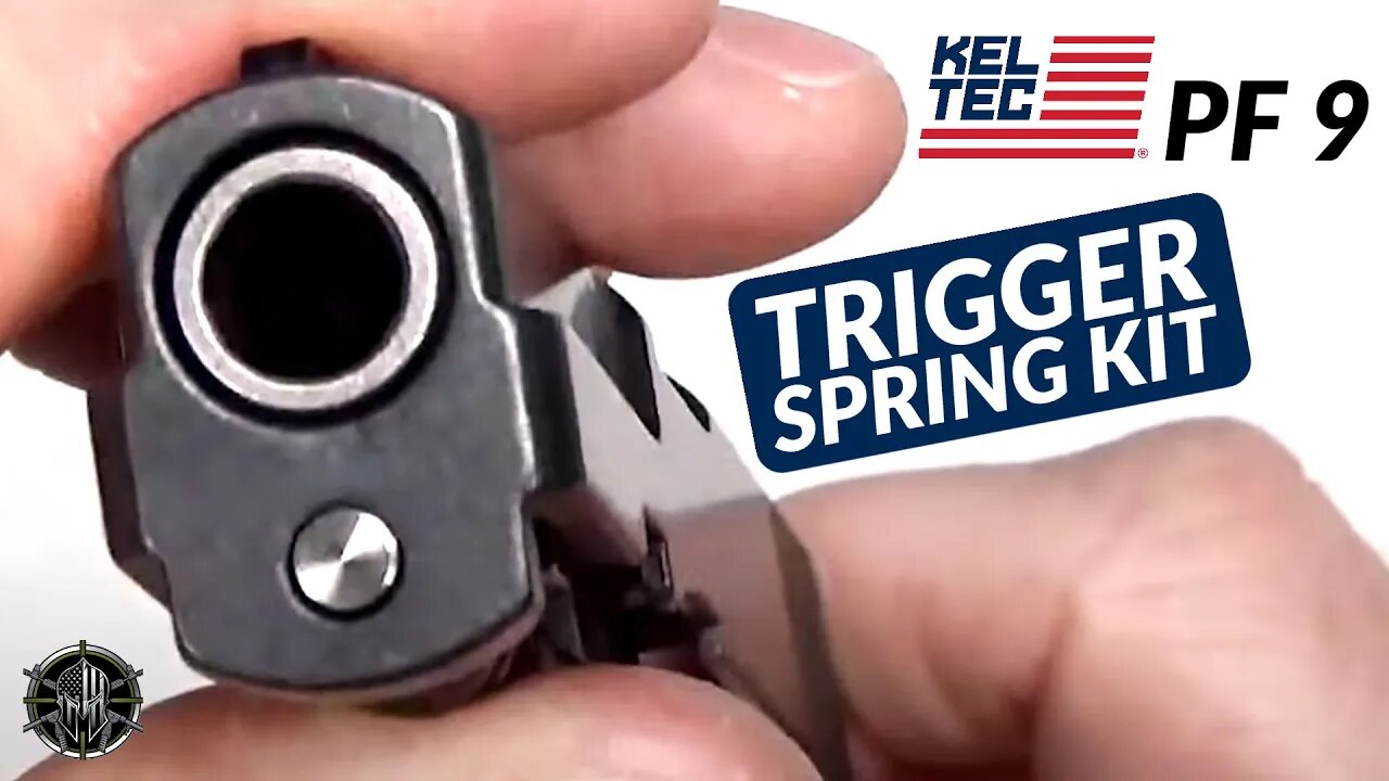KEL TEC PF 9 Trigger Spring Kit & KEL TEC PF 9 Stainless Steel Guide Rod - M*CARBO