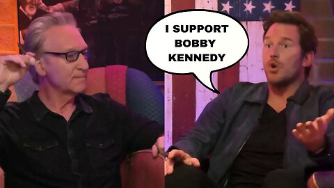 Chris Pratt DEFENDS RFK Jr On Bill Maher's Club Random