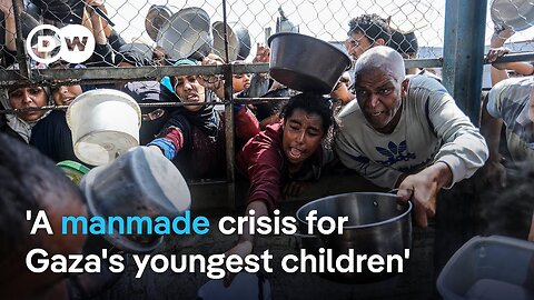 Gazans mark Eid al-Adha as malnutrition among children triples | DW News