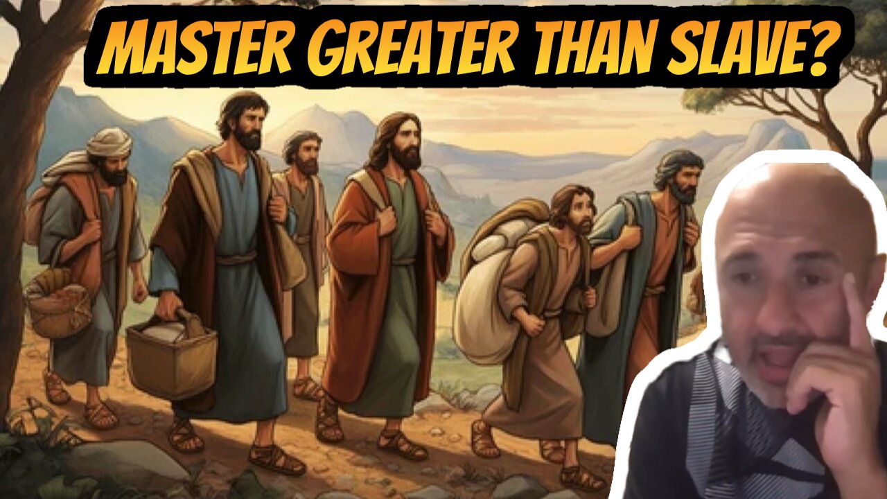 What did Jesus mean by SLAVE is not Greater than Master? | Sam Shamoun