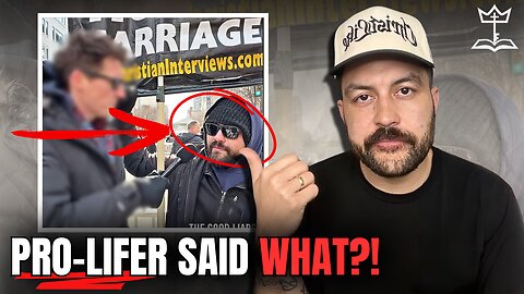 Christian Fails at Pro-Life Protest – What Went Wrong? | Reaction & Lessons