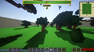 Minecraft Building the garden of eden part 1