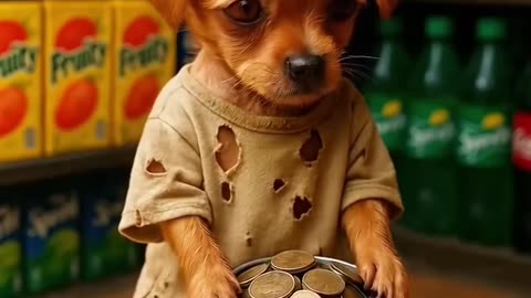 Poor Puppy Gets Bullied Over Mango Juice - This Will Break Your Heart 💔 FOLLOW & LIKE Now!