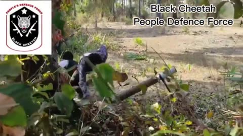 🐆🔥 Myanmar War | Black Cheetah PDF Combat Compilation from Magway | RCF