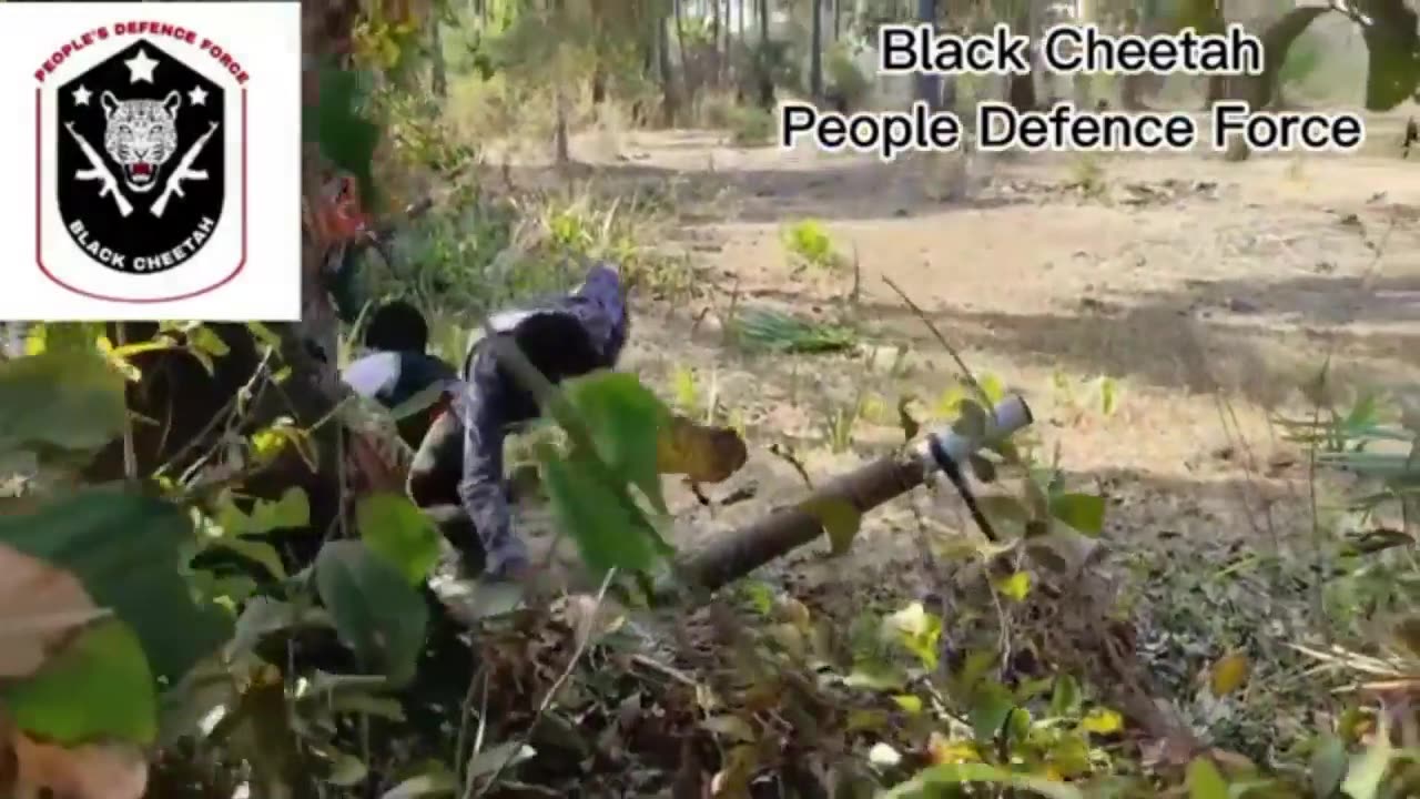 🐆🔥 Myanmar War | Black Cheetah PDF Combat Compilation from Magway | RCF