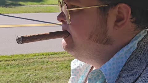 Walking with country star Trent Page.