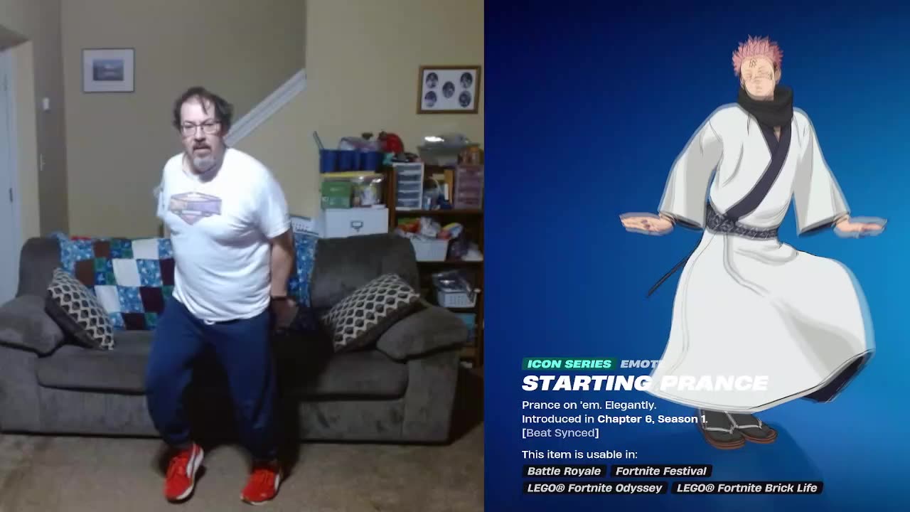 FFG Dance Fortnite Emotes Starting Prance