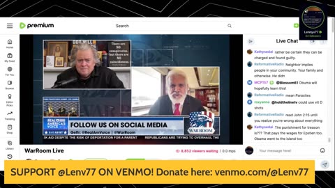 Dr Malone gets on Steve Bannons Warroon and explains things