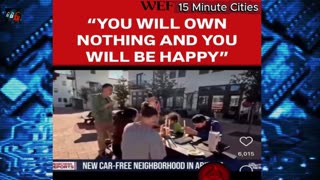 New '15 Minute' City - Soon to be Global