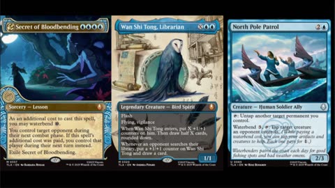 First day of Avatar mtg spoilers