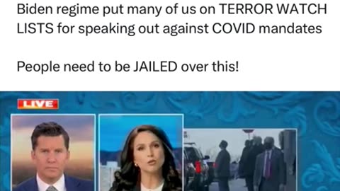 Covid terror watch lists