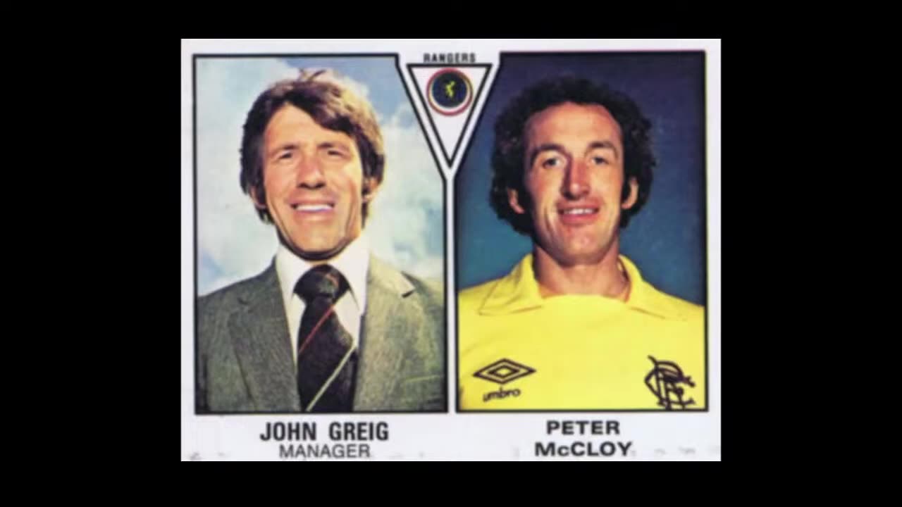 STICKERS PANINI SCOTTISH CHAMPIONSHIP 1980 ALL TEAMS