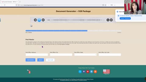 How to Use The Michigan Assembly's Document Generator - 1779 Package