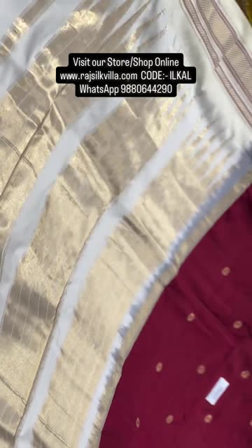 Buy Online Ilkal sarees in Hubli and Indiaa Best festive occasions Collections