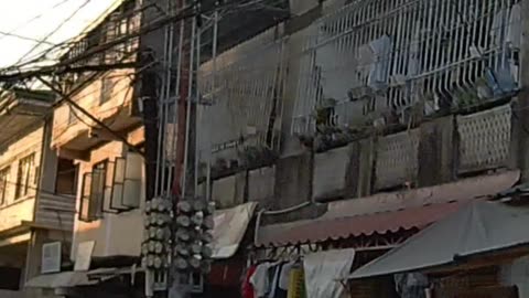 Blissful Street in Navotas City in the Philippines