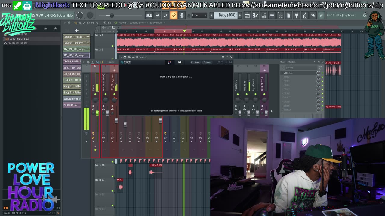 MAKING BEATS ON FL STUDIO | #OGMOTH PT 4 DAY 16