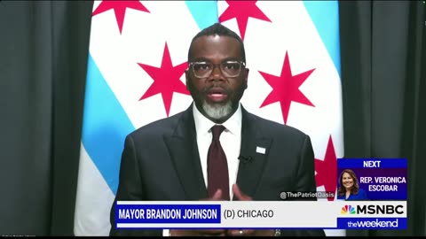 š Chicago Mayor Johnson calls for violenceā”āRise up, fight against tyranny"