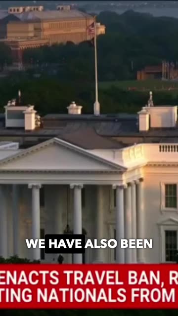 President Trump Announces New Travel Ban