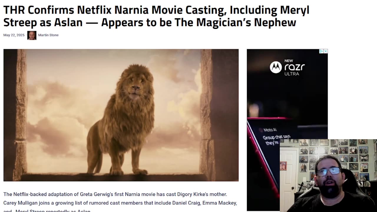 Update On Netflix's Chronicles Of Narnia