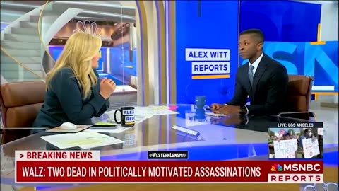 The MSNBC spittle-flying, Trump-blaming propaganda on the MN shoot*ings is absolutely UNHINGED.