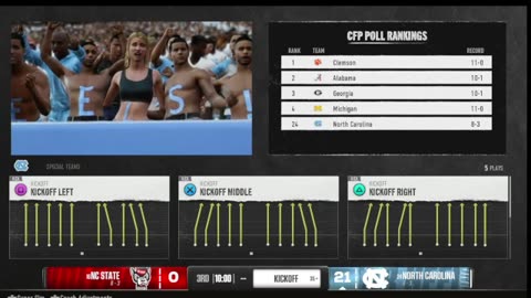 Well doing some more college football 25 road to glory and mini's