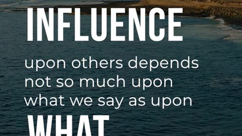 OUR INFLUENCE