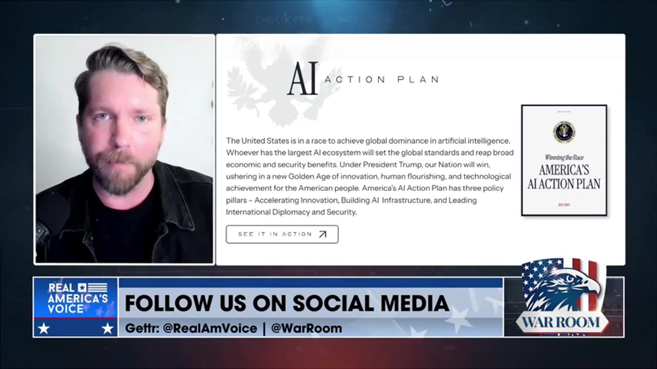 Warrooom Episode 4654: Trump AI Summit Live (WED 7.23.25)