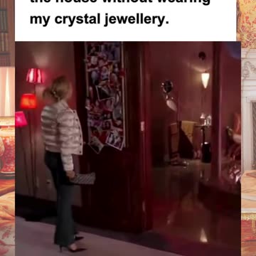 When I realise I left the house without wearing my crystal jewellery…