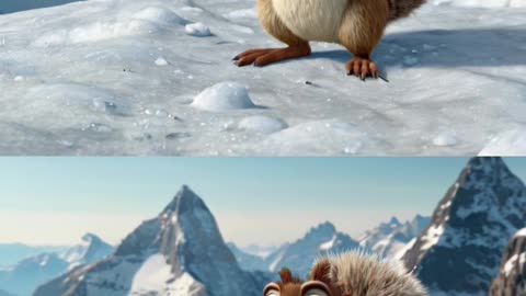 Ice Age Cartoon ❄️🦣 | Find the Difference Challenge
