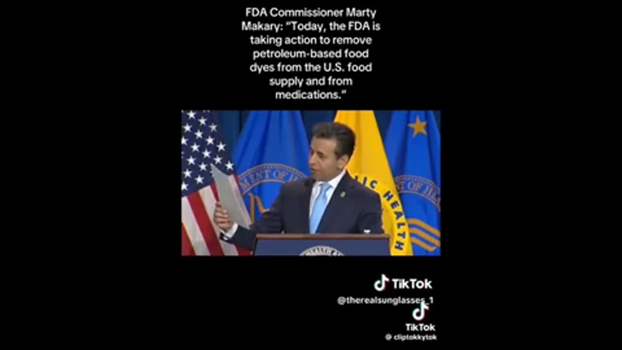 FDA to remove Petro based dyes - we'll see ..