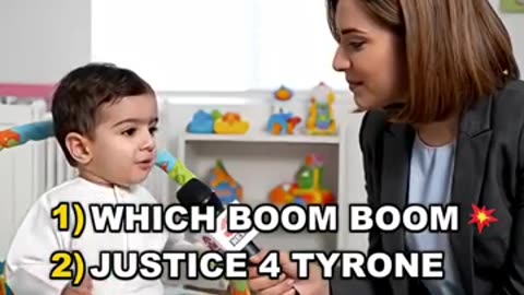 Funny baby ai video