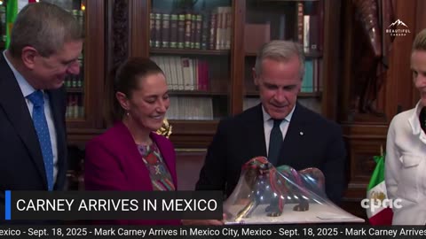 Mark Carney Arrives in Mexico Sept. 18, 2025
