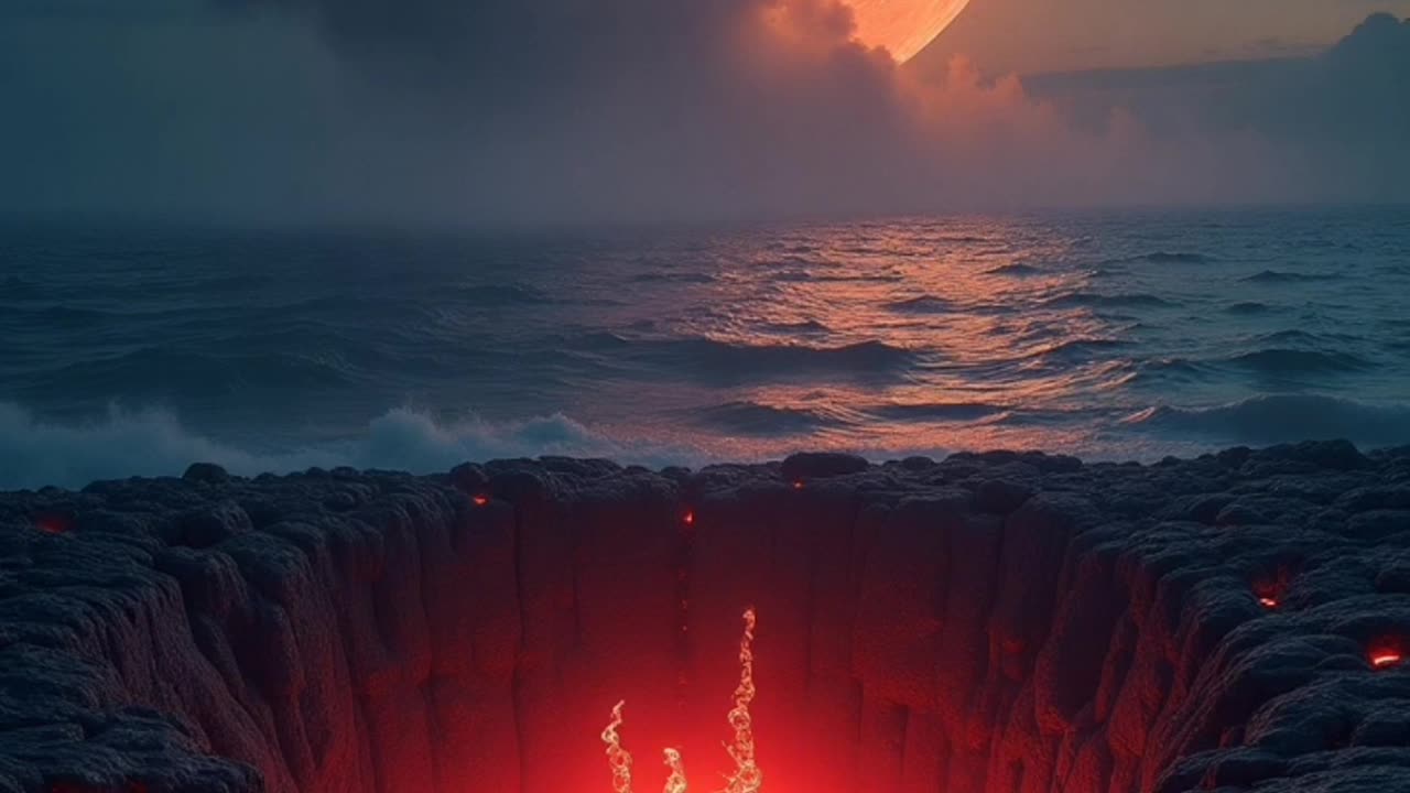 The Night When Moon Crack
