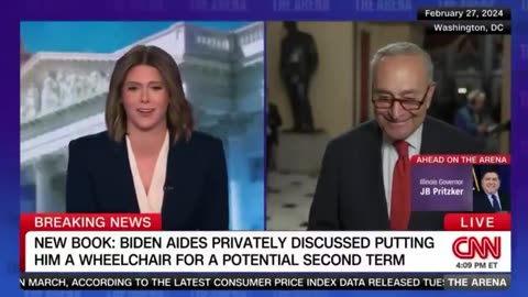🇺🇸 SEN. SCHUMER COMPLETELY DODGES QUESTION ABOUT BIDEN’S FITNESS