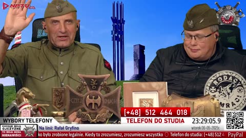 WYBORY TELEFONY! Wt. 6.5.2025r. W. Olszański, M. Osadowski Rodacy Kamraci NPTV.pl