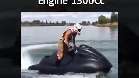 Jet Ski Powered by Hayabusa 1300cc – Insane Speed on Water!