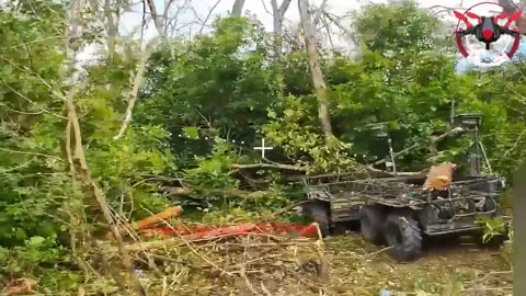 🚁⚔️ Ukraine Russia War | Russian Fiber-Optic Drones Destroy Ukrainian Robotic Ground Platforms | RCF